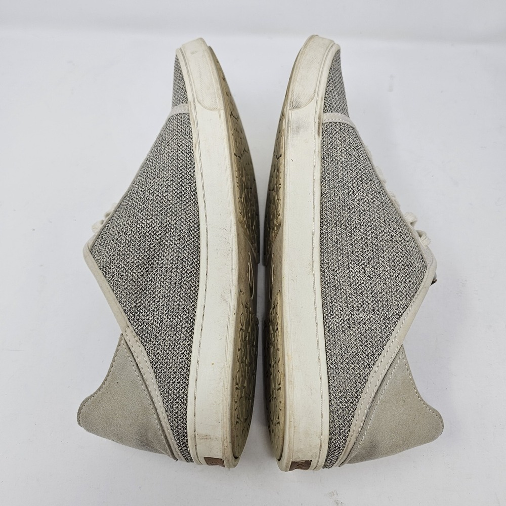 OLUKAI Pehuea Li Shoes Womens 11 Gray Tapa Mesh Oxfords Sneaker - Picture 9 of 13